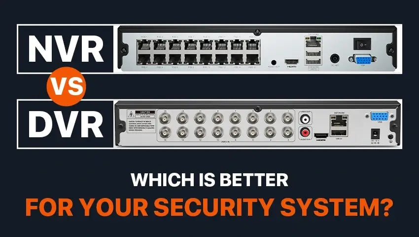 What is the difference between a DVR and a NVR?