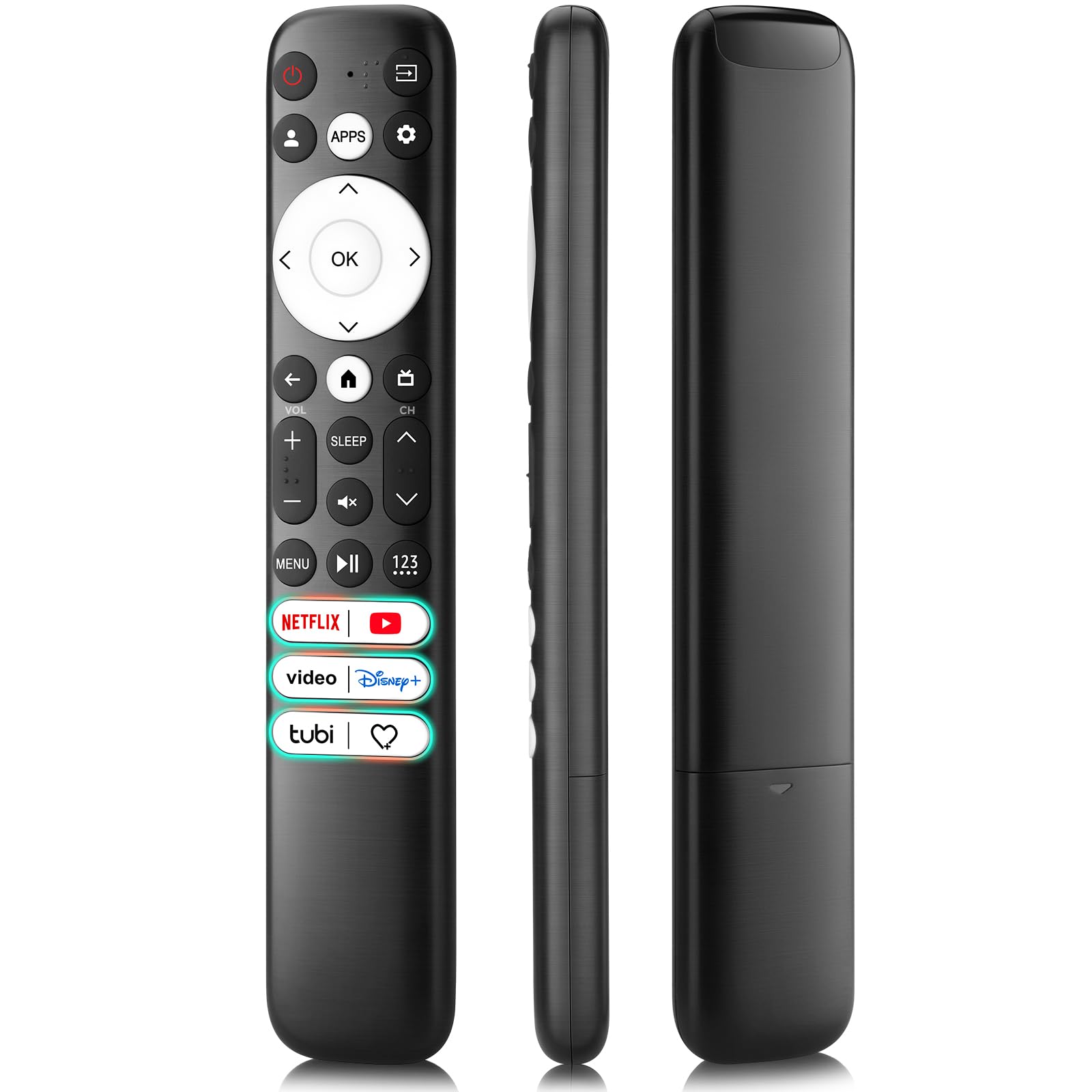 Universal-TV-Remote-Control Compatible with Samsung/LG/Vizio/Hisense/Sony/Philips/Onn/Sharp/RCA/Element/Westinghouse/Sanyo/Emerson TV and More Brand Smart TVs