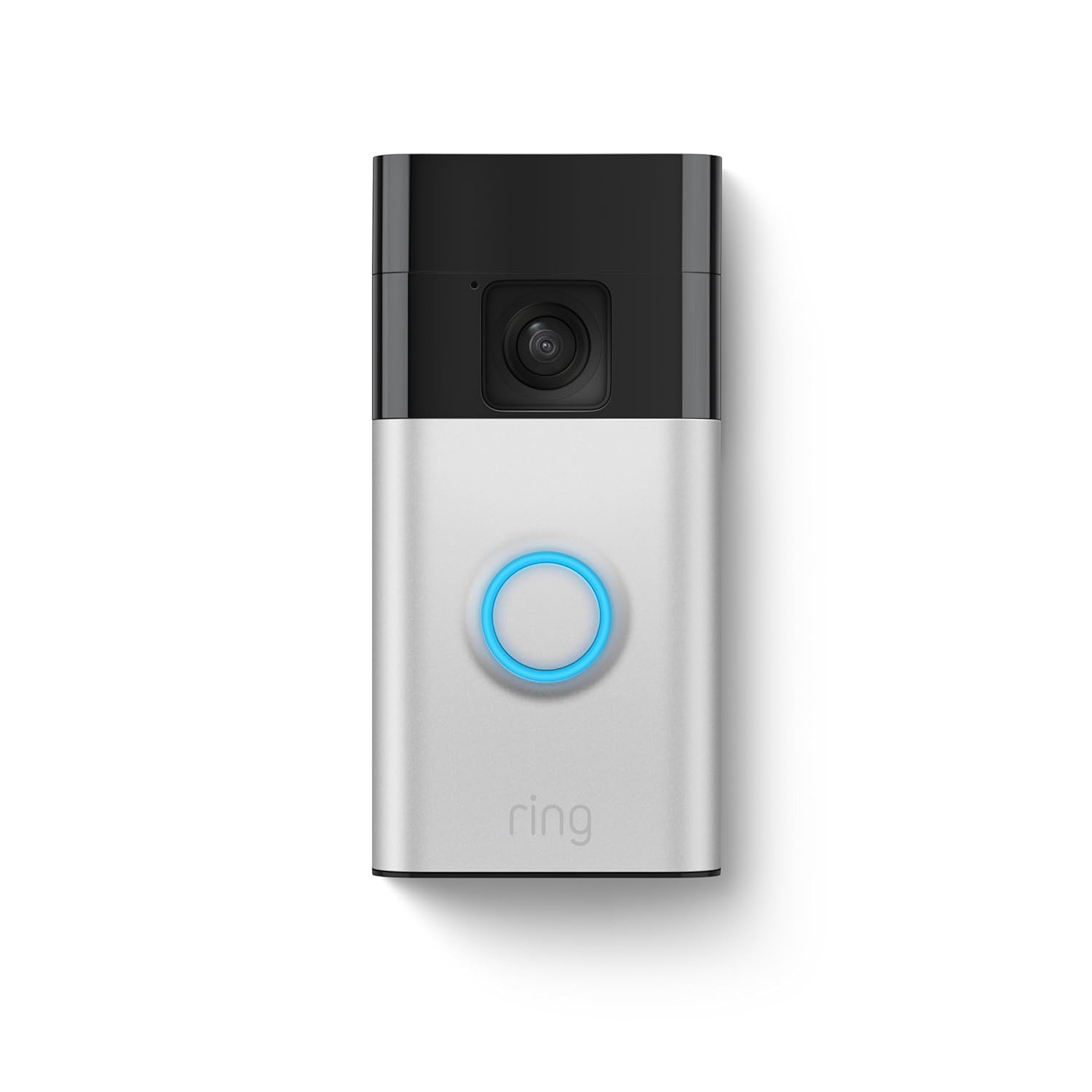 Ring Battery Doorbell (newest model), Home or business security with Head-to-Toe video, Live View with Two-Way Talk, and Motion Detection & Alerts, Satin Nickel